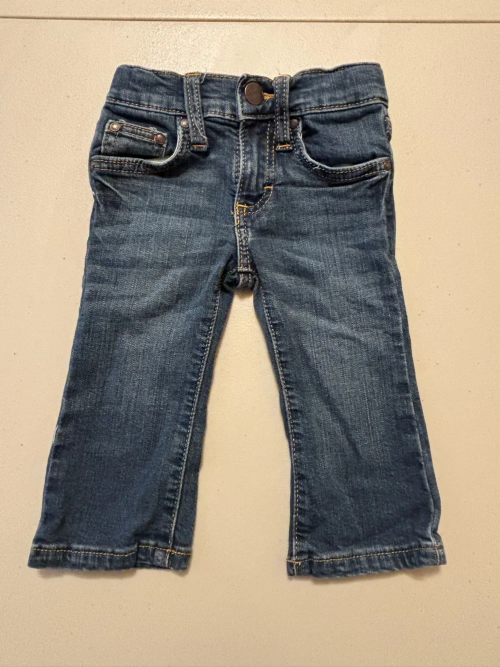 Wrangler Kids Dark Blue Denim Jeans 12 0029S